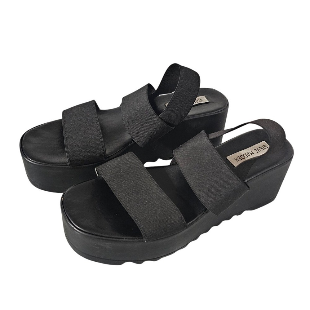 Steve Madden Ramzi Platform Strappy‎ Sandals size 40